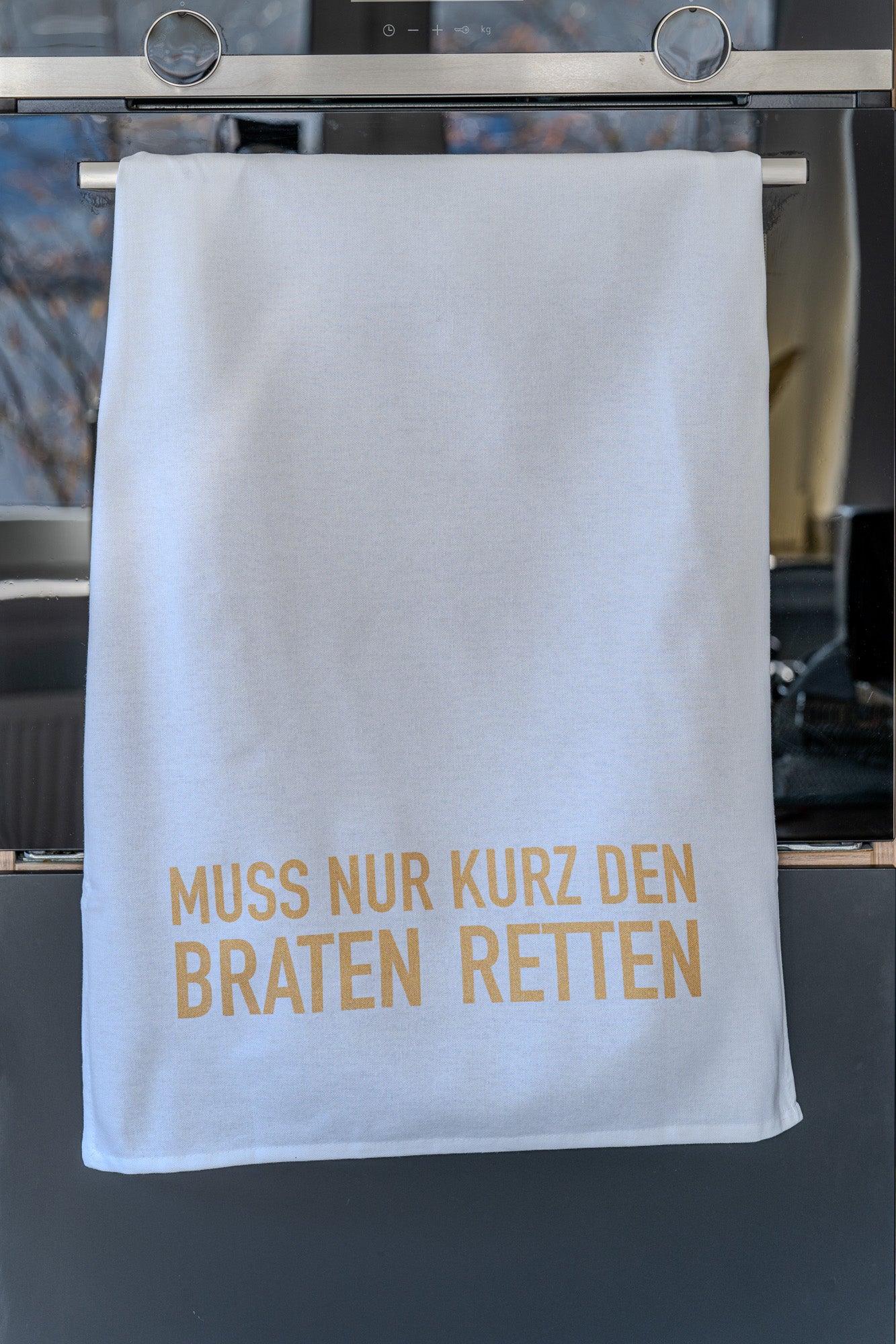 Geschirrtuch | Muss nur kurz den Braten retten