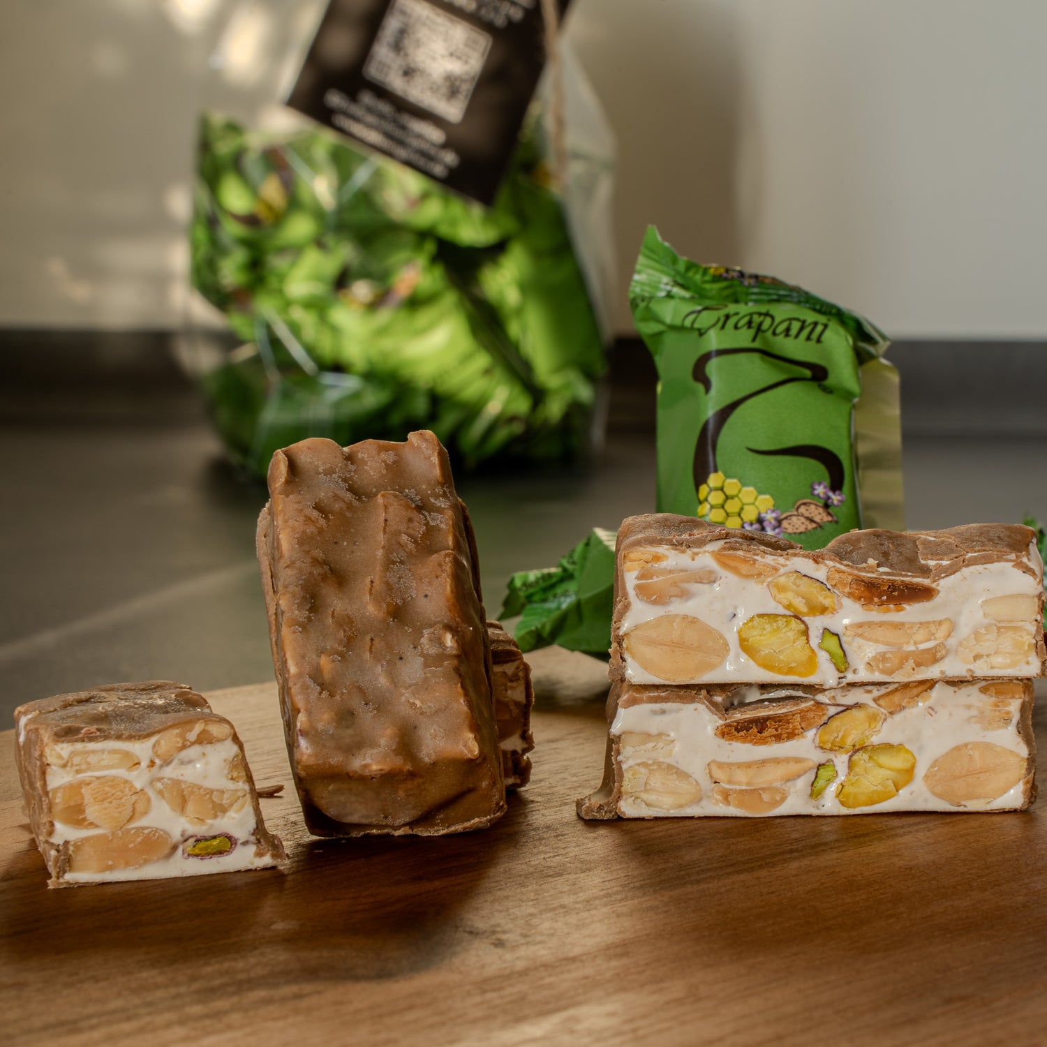 Sizilianische Torrone - Mandel & Pistazie