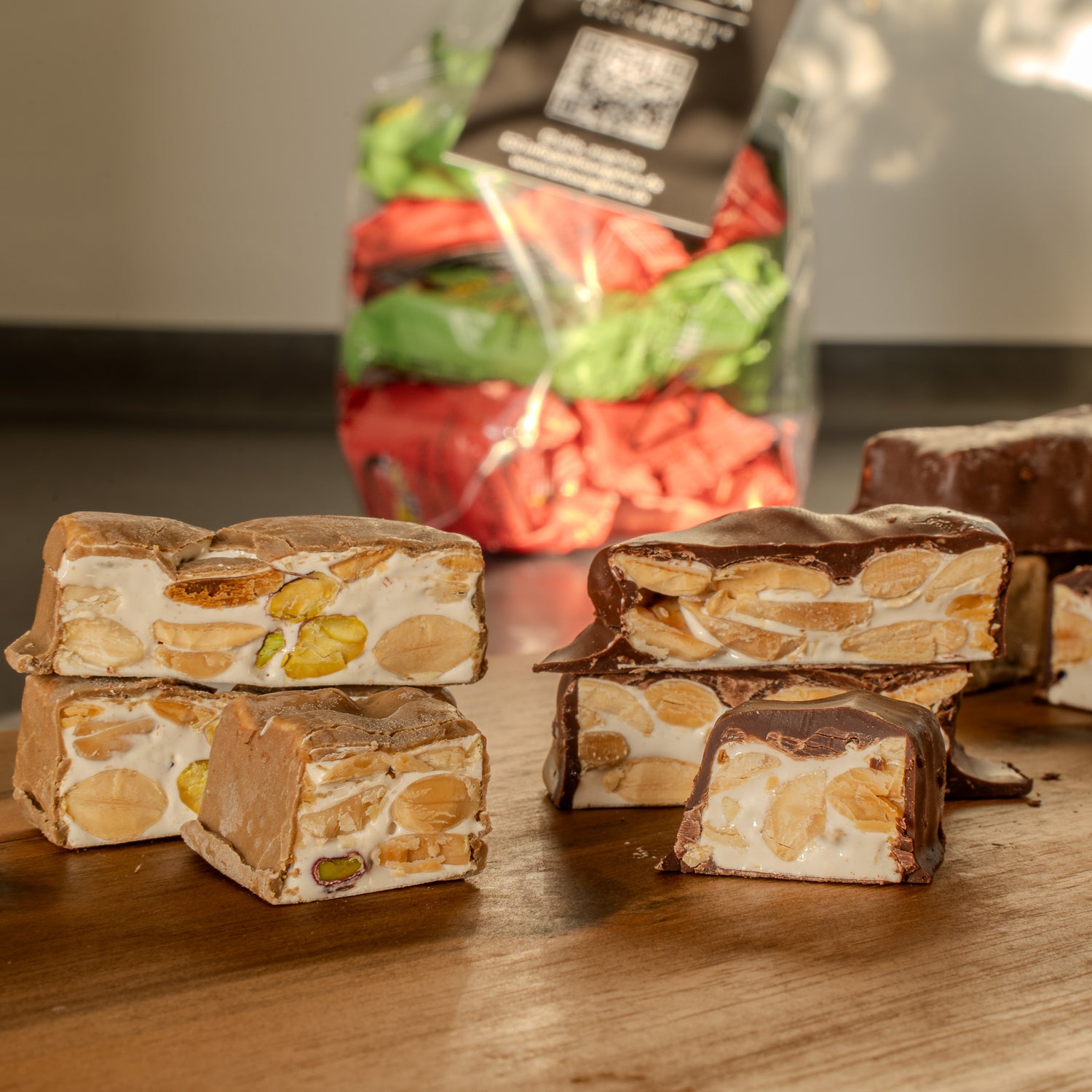 Sizilianische Torrone - Mandel & Pistazie
