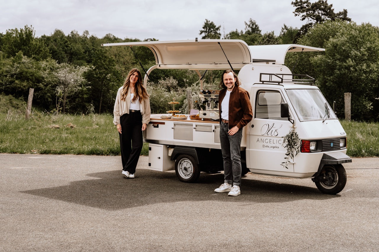 Mobile Kaffeebar von Olio Angelica – Kaffee-Ape und Espresso-Trailer für Events in Paderborn und OWL