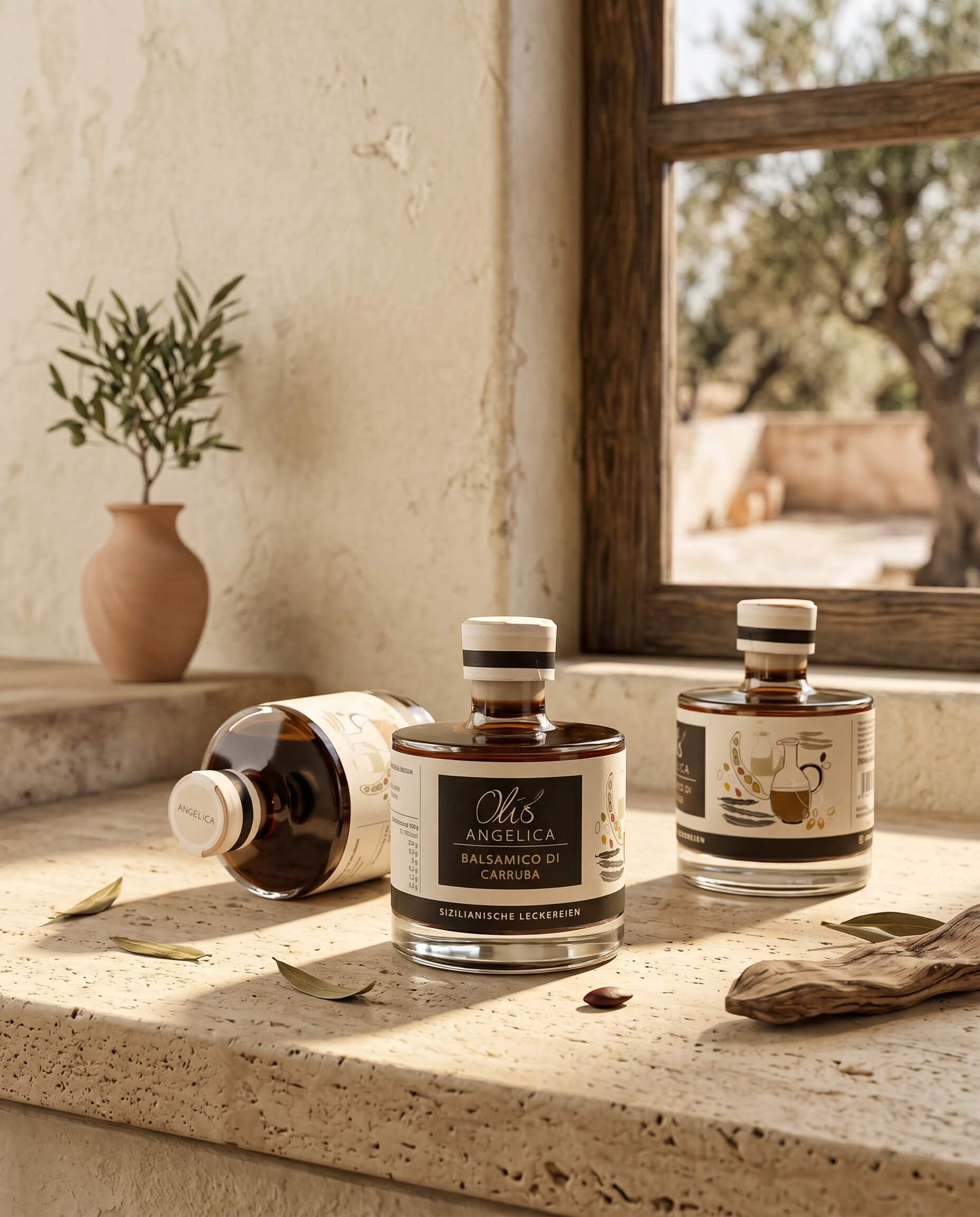 Balsamico aus Schoten des Johannisbrotbaum (Bio)