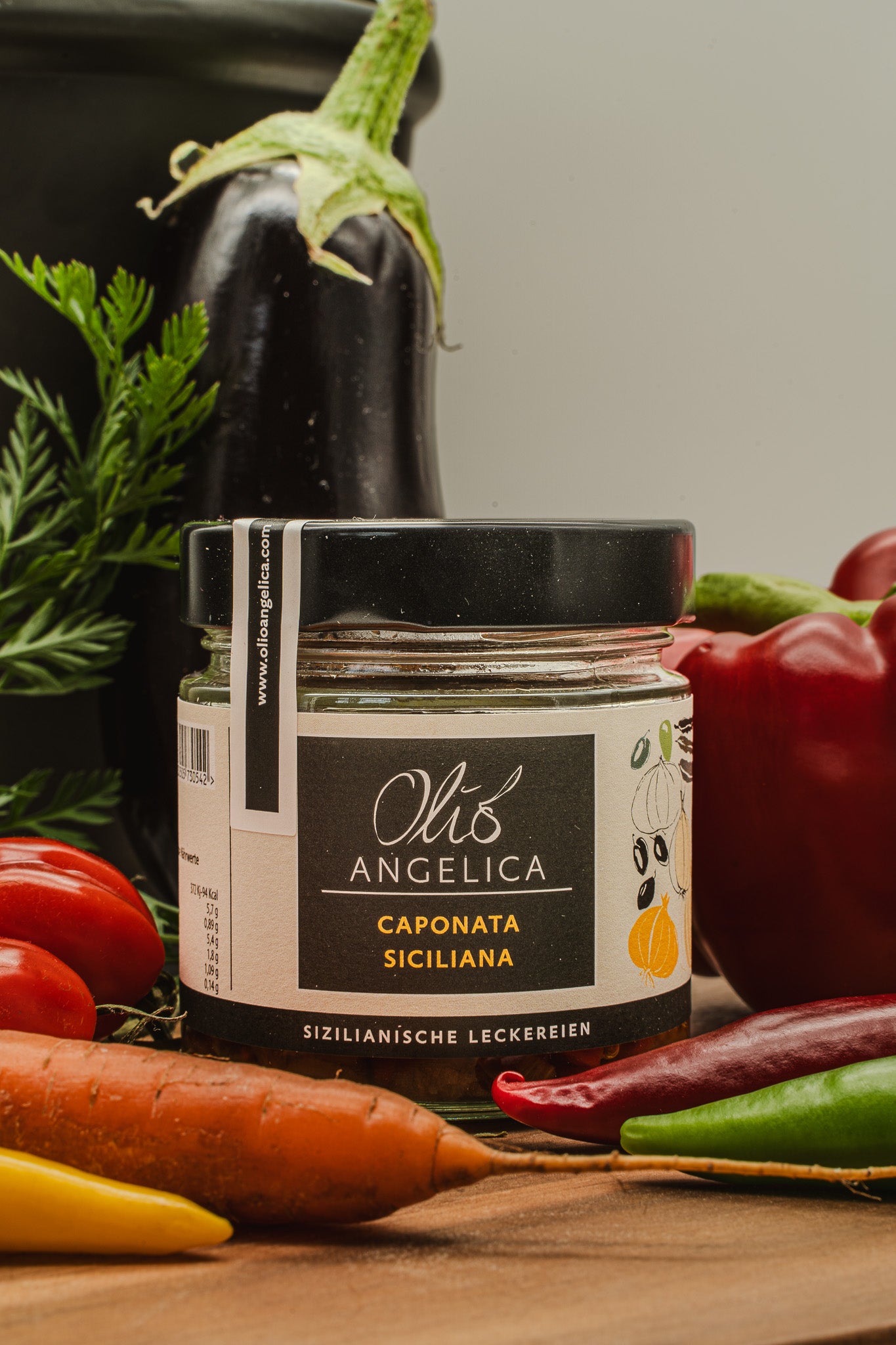 Sizilianische Bio Caponata