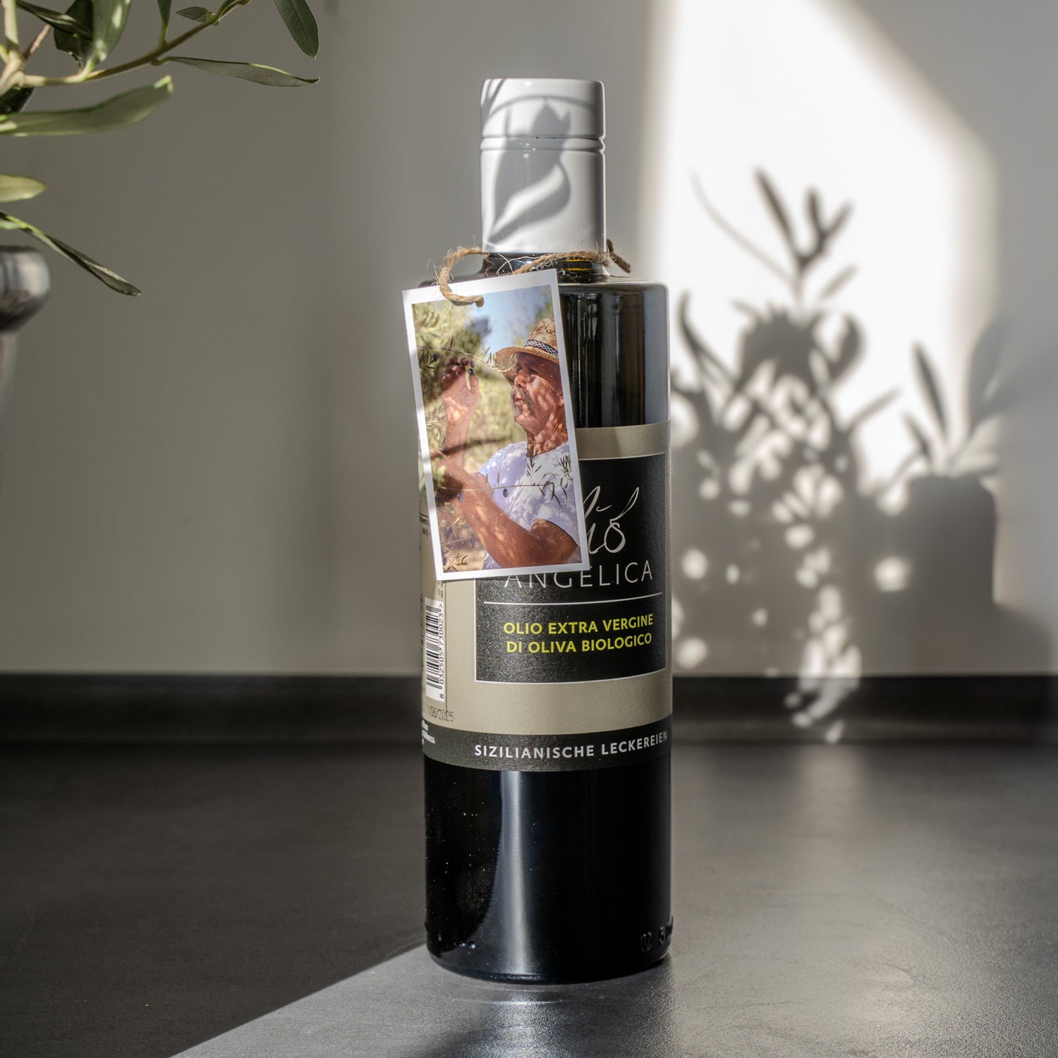 Bio-Olivenöl nativ extra Tonda Iblea – Flasche 500 ml, Olio Angelica